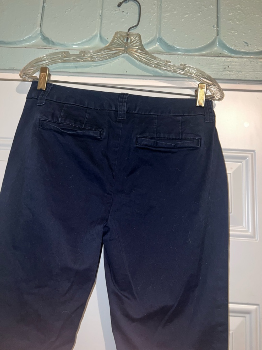 STYLUS Navy Slim Ankle Pants - Picture 6 of 7